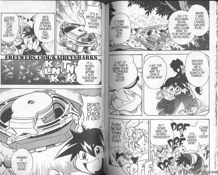 Bakuden Shoot Beyblade Chapter 4 7